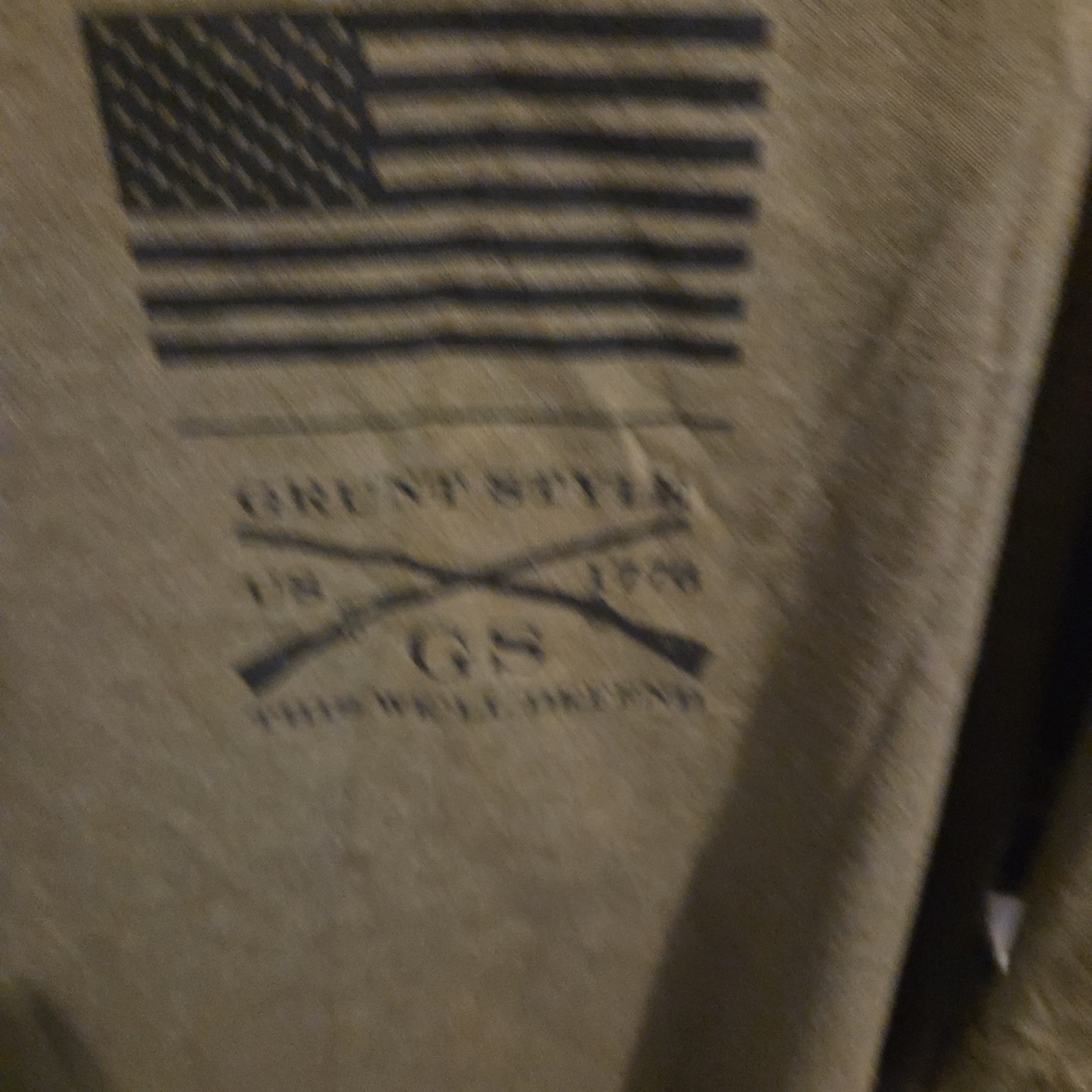 Grunt‎ Style Olive Motivational Tee - Picture 3 of 4